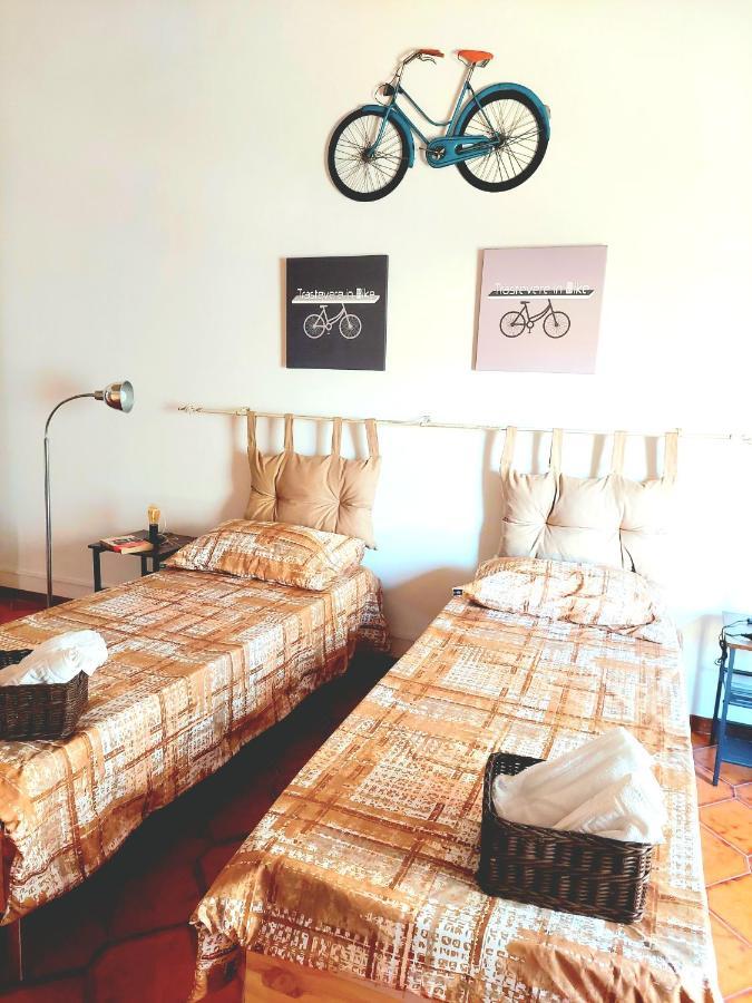 Trastevere In Bike - Con Wi-Fi E Ac ローマ エクステリア 写真